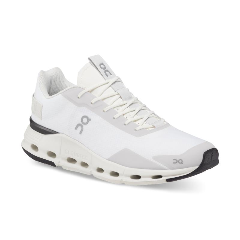 On Running Cloudnova Form Women's Lifestyle Shoes White | Eclipse | JXZKR-3972