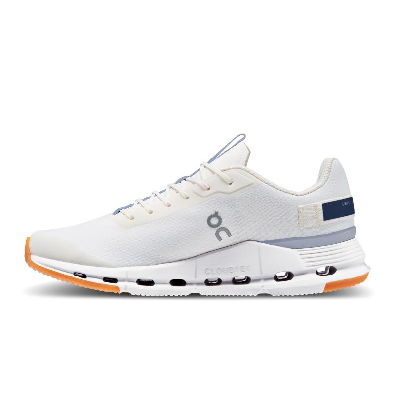 On Running Cloudnova Form Women's Lifestyle Shoes White | Heather | RMPDU-4386