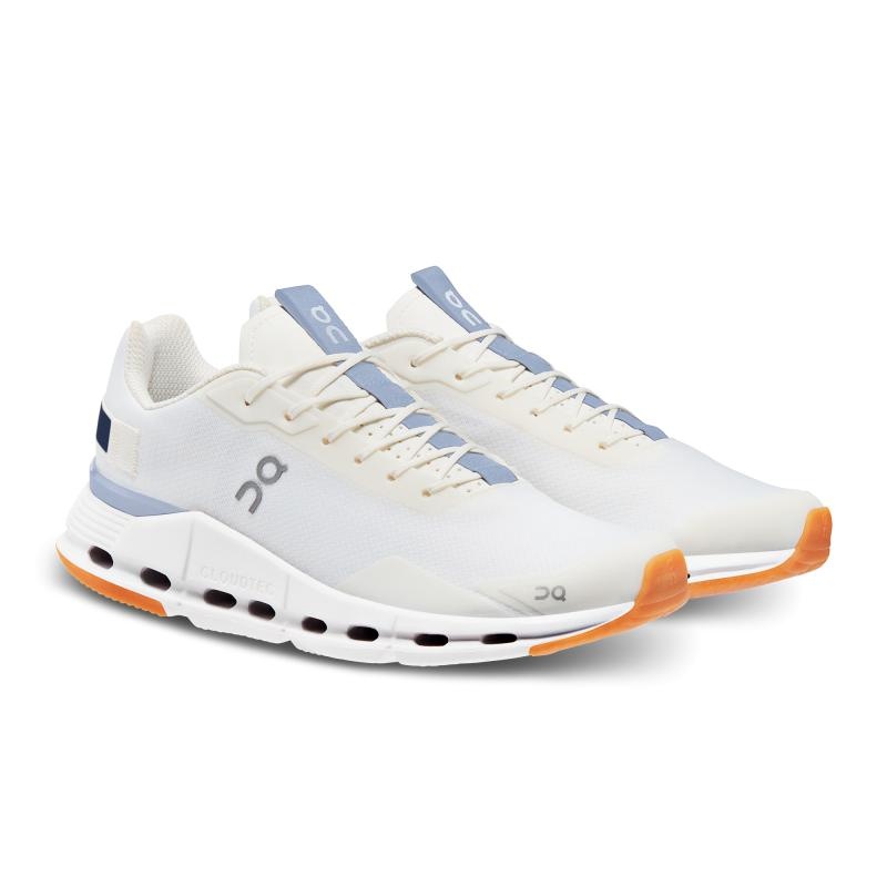 On Running Cloudnova Form Women's Lifestyle Shoes White | Heather | RMPDU-4386