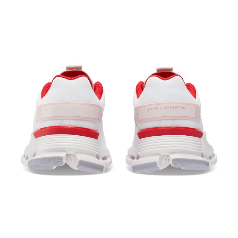 On Running Cloudnova Form Women's Lifestyle Shoes White | Red | NGCPU-9768