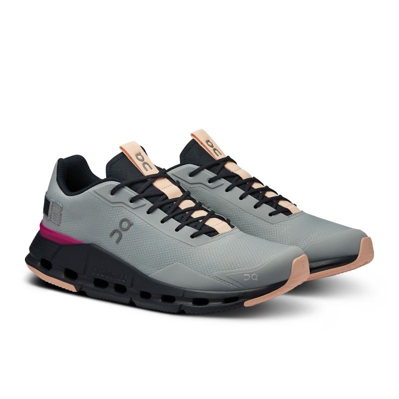 On Running Cloudnova Form Women's Lifestyle Shoes Glacier | Aurora Grey | OMFDW-9753