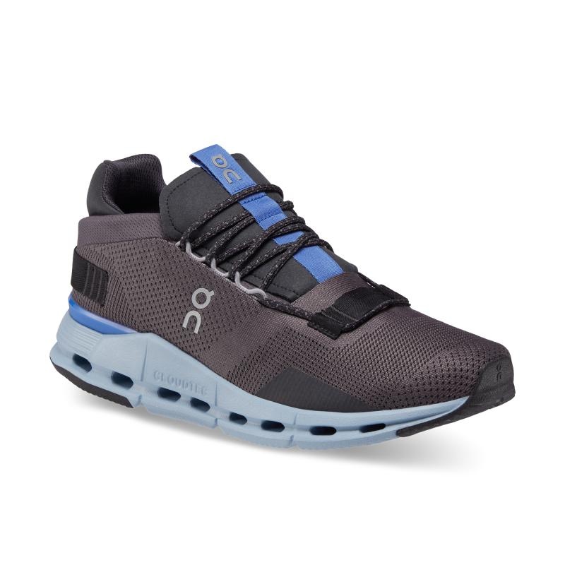 On Running Cloudnova Men's Life Shoes Eclipse | Chambray Grey | VMGAT-9137