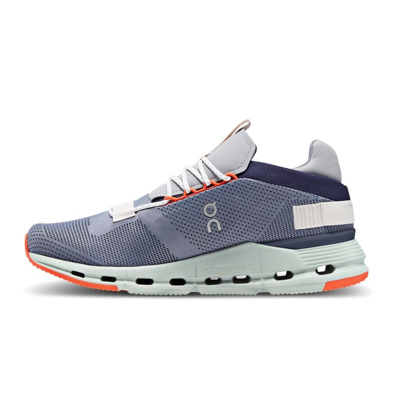 On Running Cloudnova Men's Life Shoes Metal | Mineral Grey | BJOVE-6148