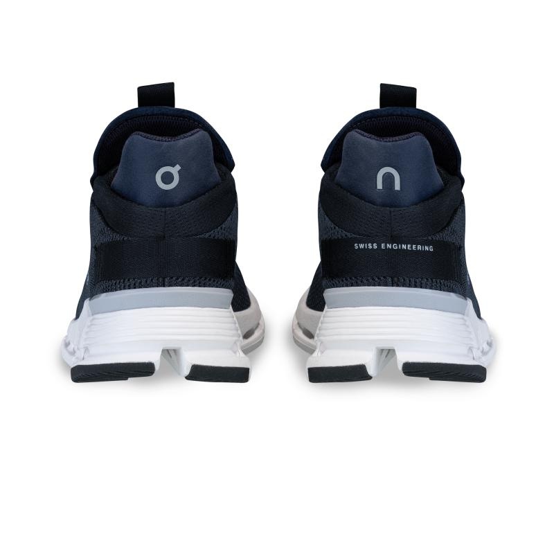 On Running Cloudnova Men's Life Shoes Navy | White | SQKXF-3905