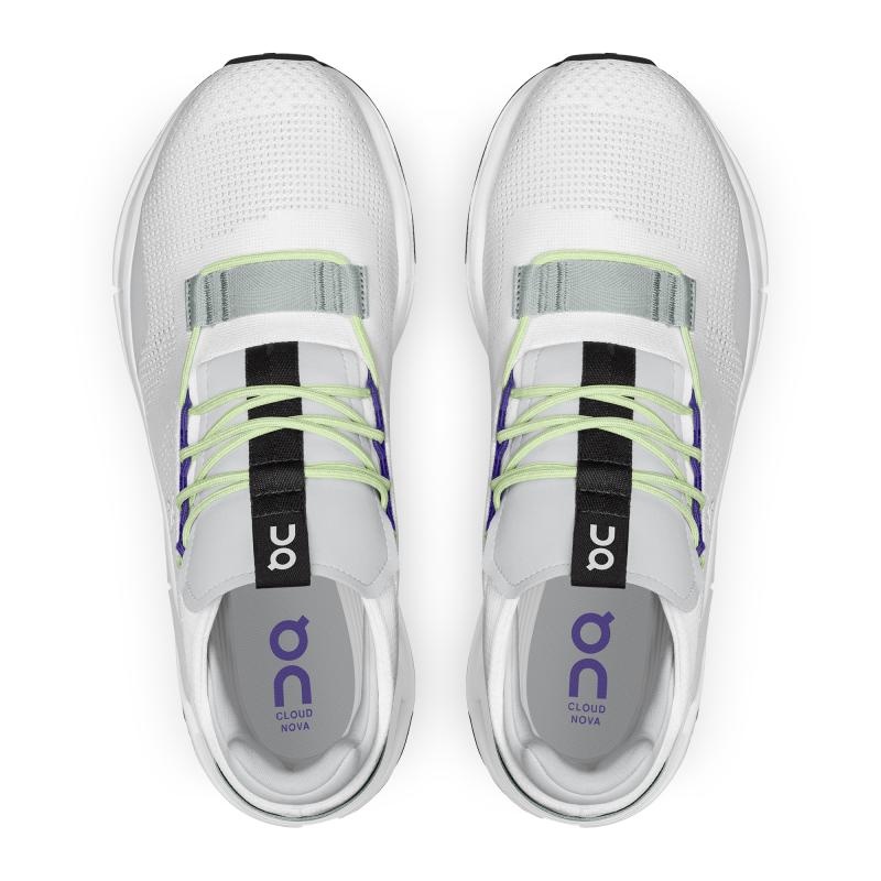 On Running Cloudnova Men's Life Shoes White | Mineral | WUYDP-8216