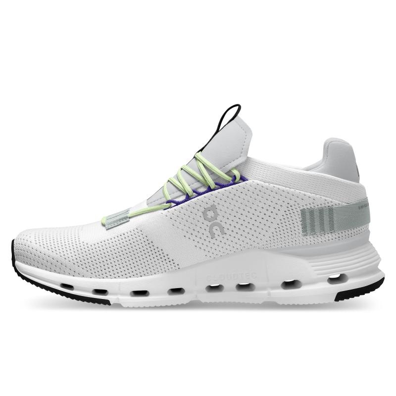 On Running Cloudnova Men's Life Shoes White | Mineral | WUYDP-8216