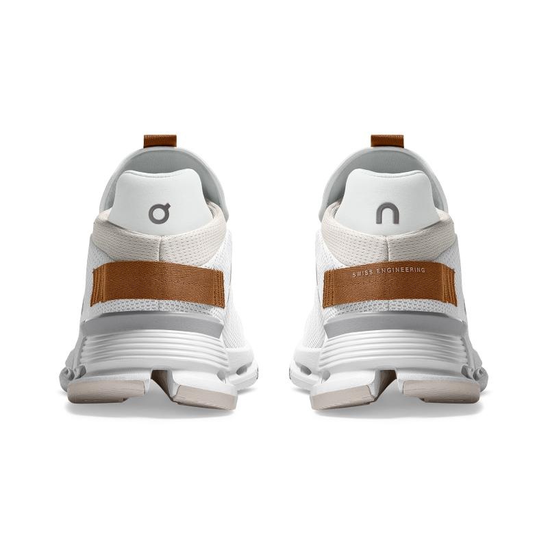 On Running Cloudnova Men's Life Shoes White | Pearl | LWNAR-9438