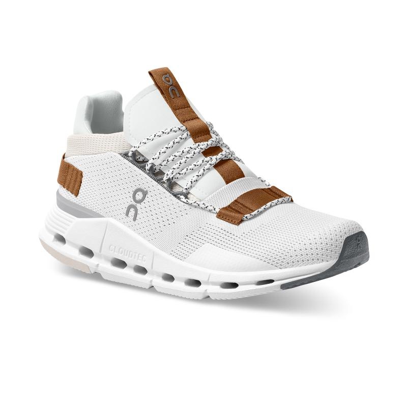 On Running Cloudnova Men's Life Shoes White | Pearl | LWNAR-9438