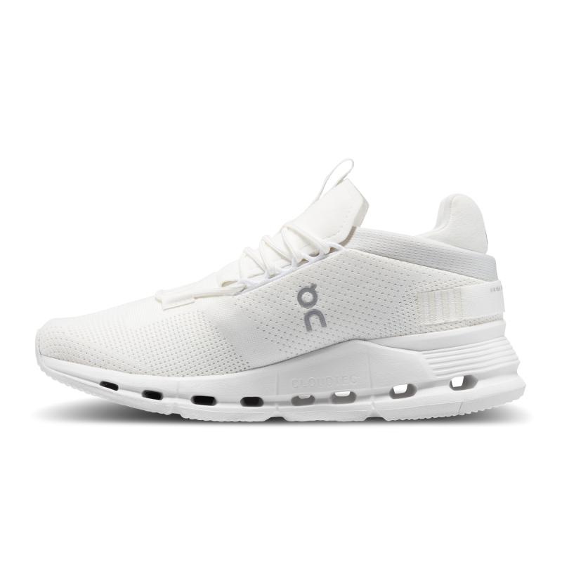 On Running Cloudnova Women's Lifestyle Shoes Undyed-White | White | FWATJ-5248