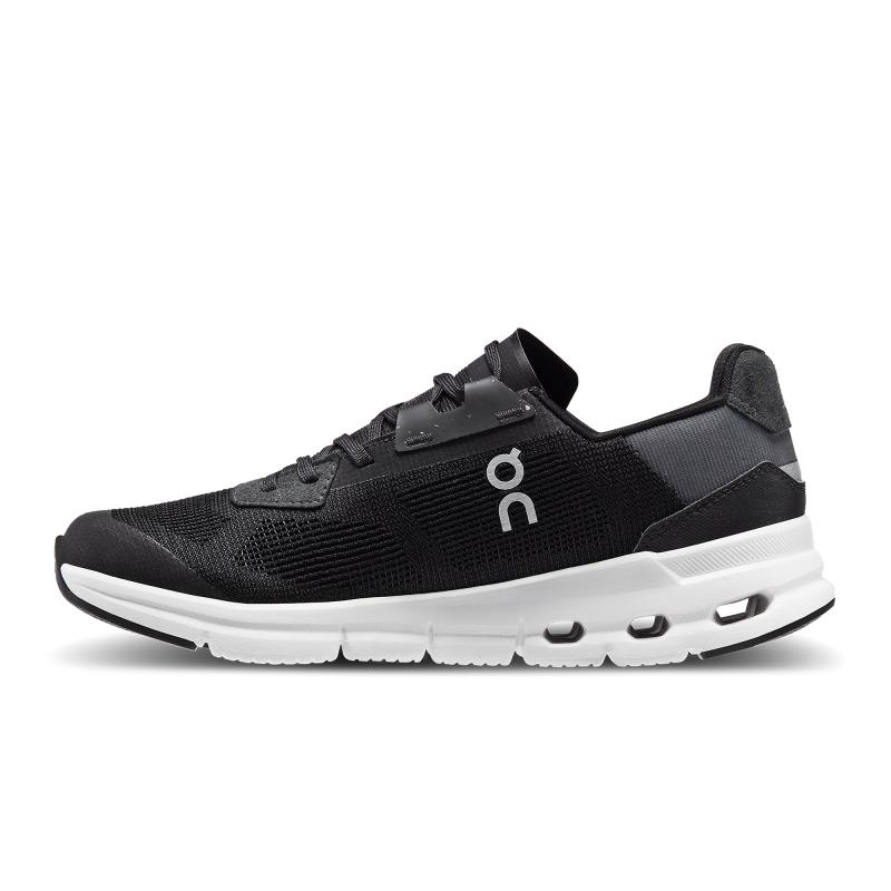 On Running Cloudrift Women's Lifestyle Shoes Black | White | ZOEND-4918