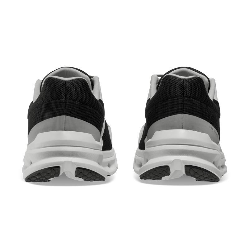 On Running Cloudrunner Men's Road Running Shoes Glacier | Black | AYFLR-7163