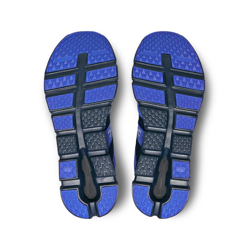 On Running Cloudrunner Men's Road Running Shoes Shale | Cobalt Blue | VWSXN-5763