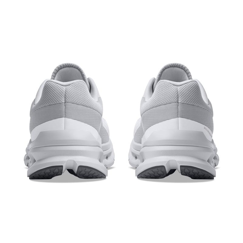 On Running Cloudrunner Wide Women's Road Running Shoes White | Frost | ZSYOC-5734