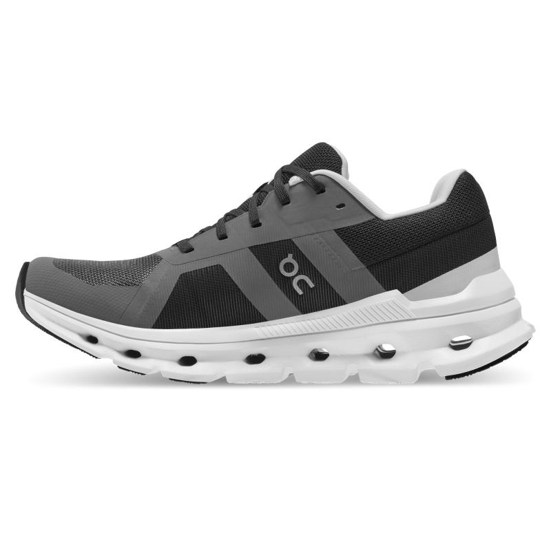 On Running Cloudrunner Women's Road Running Shoes Eclipse | Black | IJGAL-0175