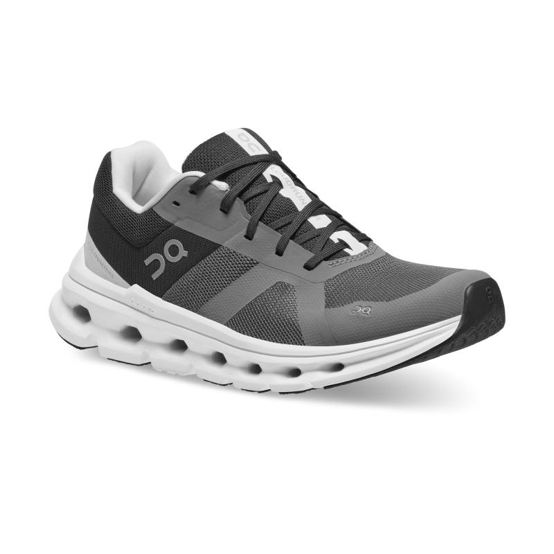 On Running Cloudrunner Women's Road Running Shoes Eclipse | Black | IJGAL-0175