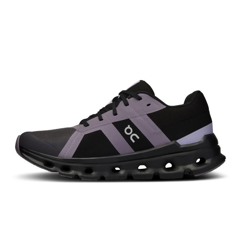 On Running Cloudrunner Women's Road Running Shoes Iron | Black | SMELZ-0463