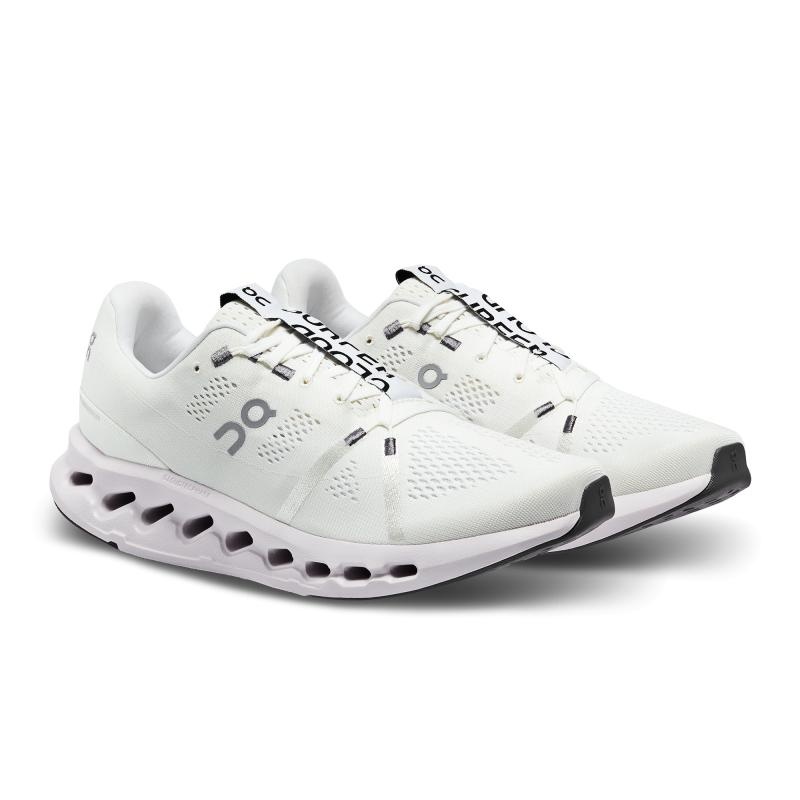 On Running Cloudsurfer Men's Road Running Shoes White | Frost | OMJEP-3097