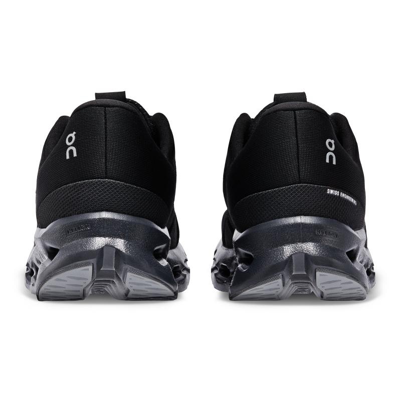 On Running Cloudsurfer Women's Road Running Shoes All Black | QXHBE-6581