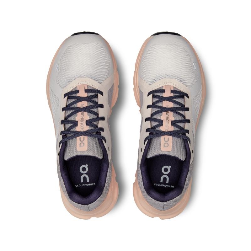 On Running Cloudsurfer Women's Road Running Shoes Frost | Fade Coral | RQKES-6019