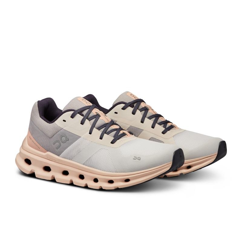 On Running Cloudsurfer Women's Road Running Shoes Frost | Fade Coral | RQKES-6019