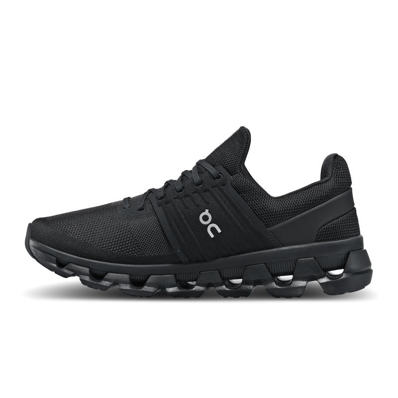 On Running Cloudswift 3 AD Men's Life Shoes All Black | LXSKE-7306