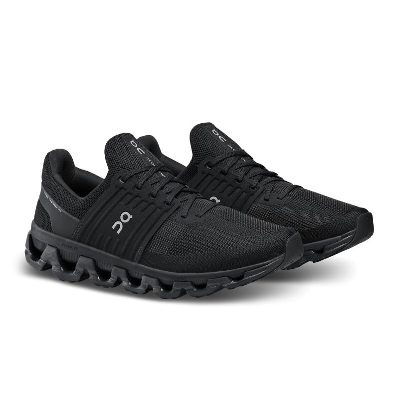 On Running Cloudswift 3 AD Men's Life Shoes All Black | LXSKE-7306