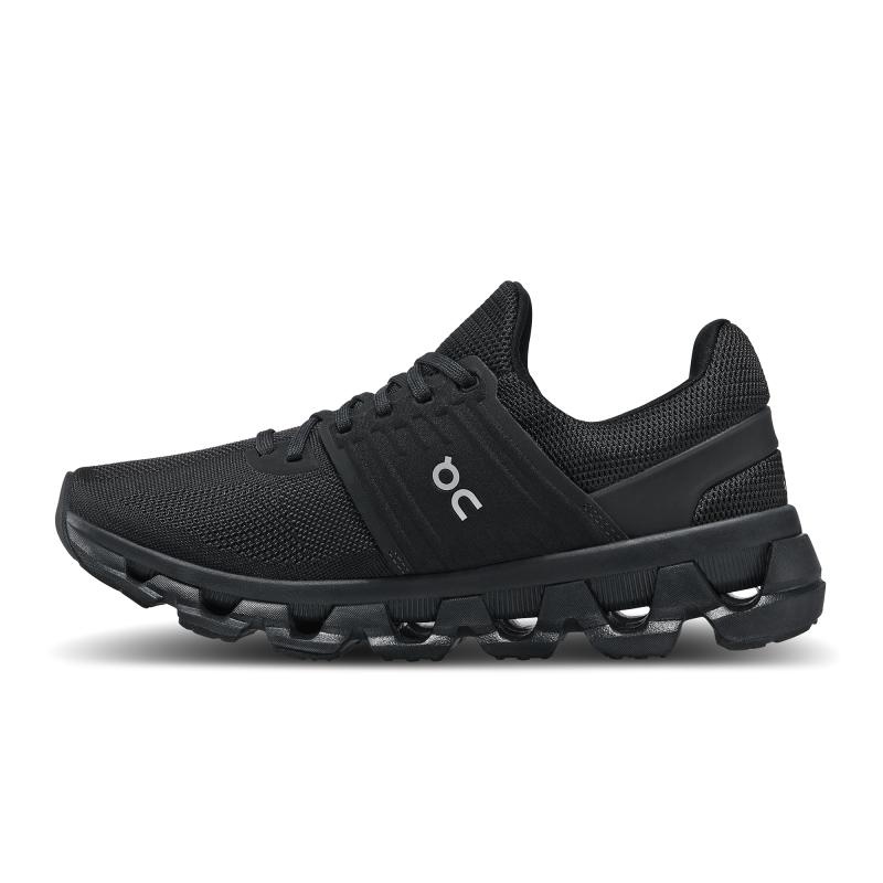 On Running Cloudswift 3 AD Women's Lifestyle Shoes All Black | BTURW-9486