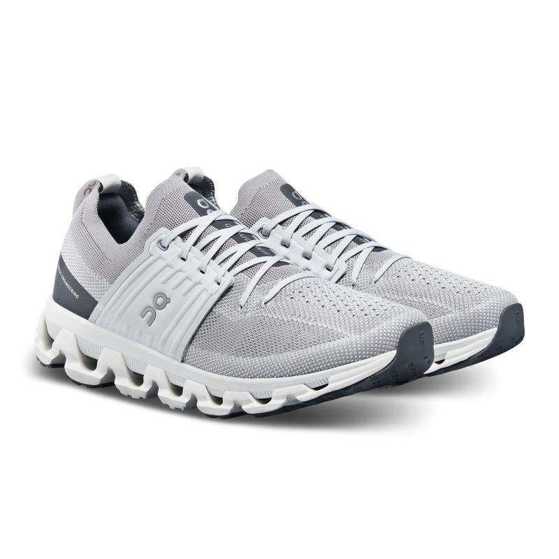 On Running Cloudswift 3 Men's Road Running Shoes Alloy | Glacier Grey | ERKBV-3529