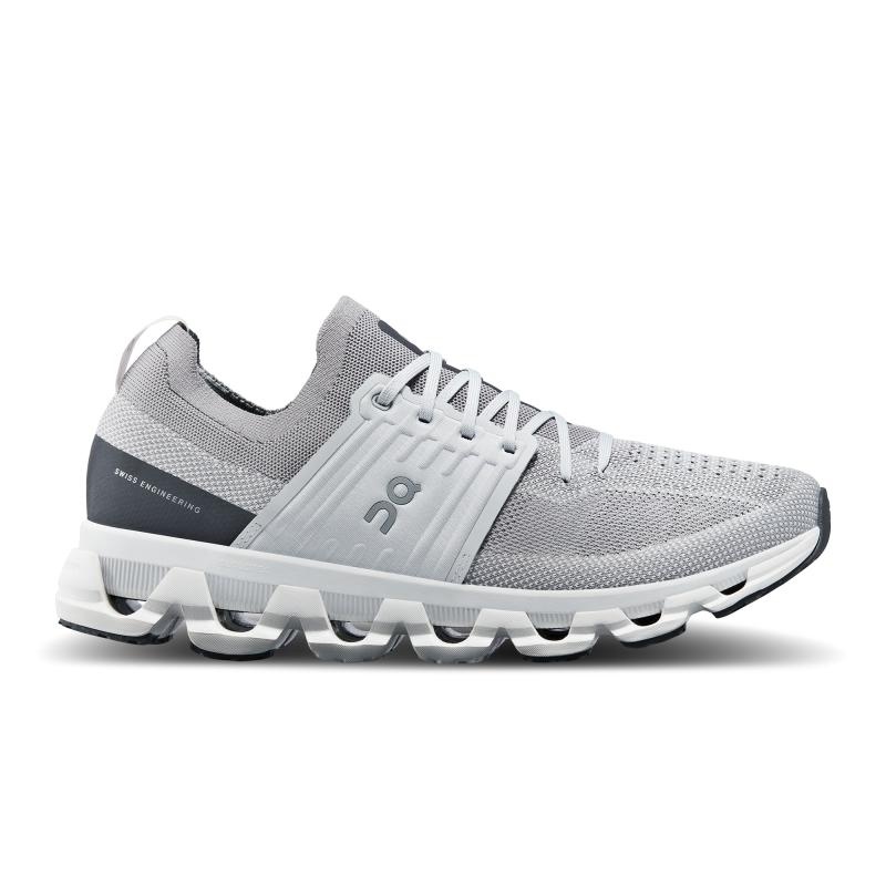 On Running Cloudswift 3 Men\'s Road Running Shoes Alloy | Glacier Grey | ERKBV-3529