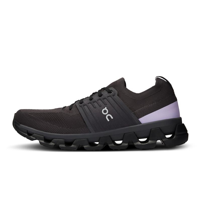 On Running Cloudswift 3 Men's Road Running Shoes Magnet | Wisteria Black | SXEDC-7296