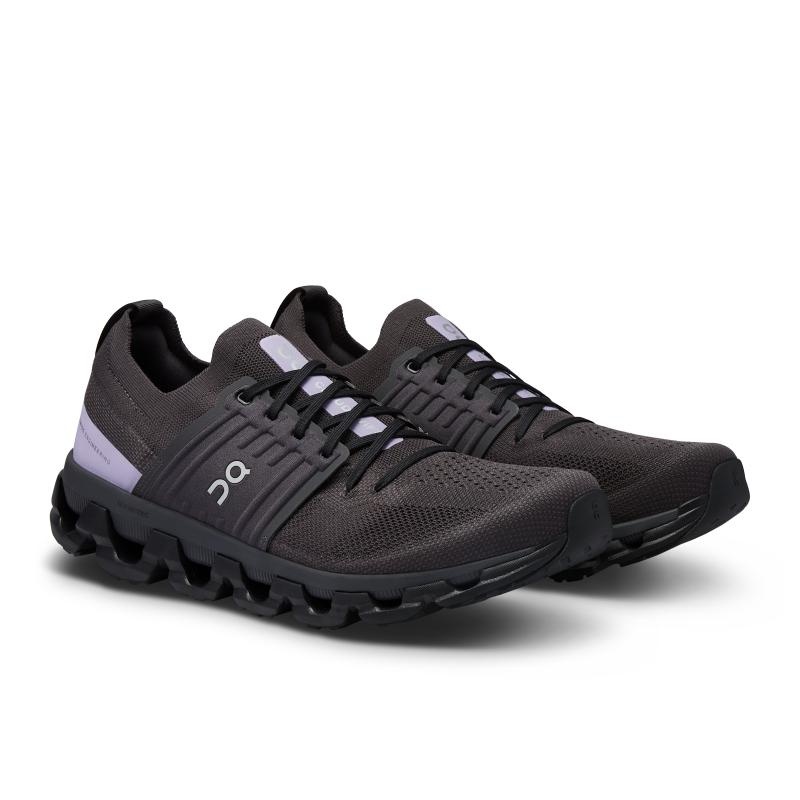 On Running Cloudswift 3 Men's Road Running Shoes Magnet | Wisteria Black | SXEDC-7296