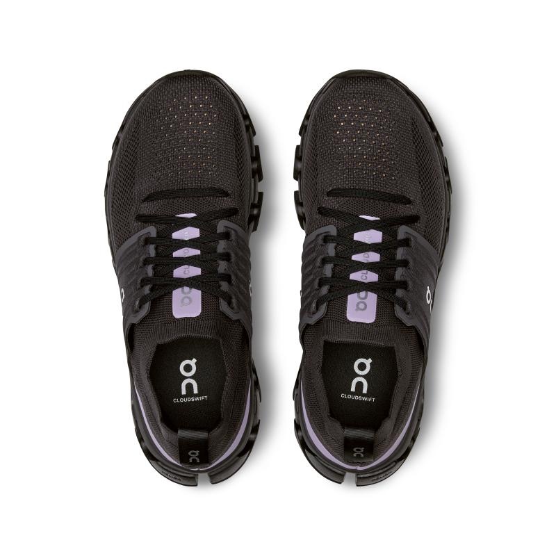 On Running Cloudswift 3 Women's Road Running Shoes Magnet | Wisteria Black | RDNST-6597