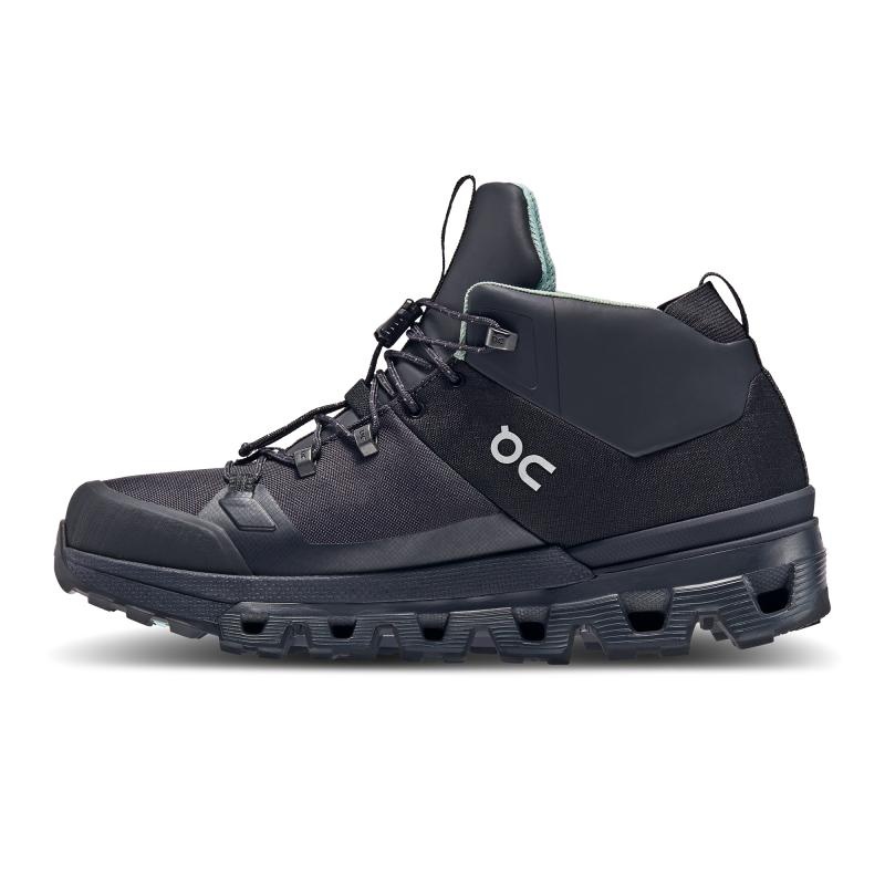 On Running Cloudtrax Waterproof Women's Hiking Shoes Black | SEVAR-1938