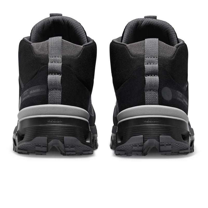 On Running Cloudtrax Women's Hiking Shoes Black | Rock | GTNOV-1039