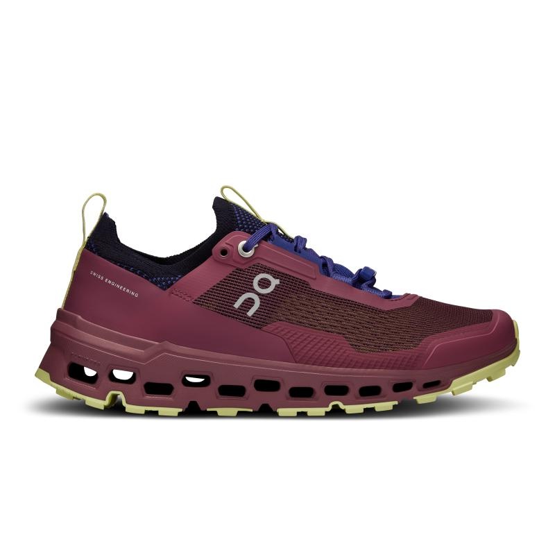 On Running Cloudultra 2 Women\'s Trail Running Shoes Cherry | Hay Burgundy | IENWX-5237