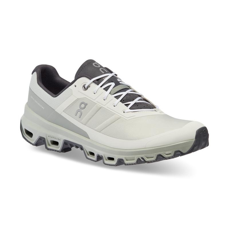 On Running Cloudventure Men's Hiking Shoes Ice | Kelp Grey | IYEHJ-9426