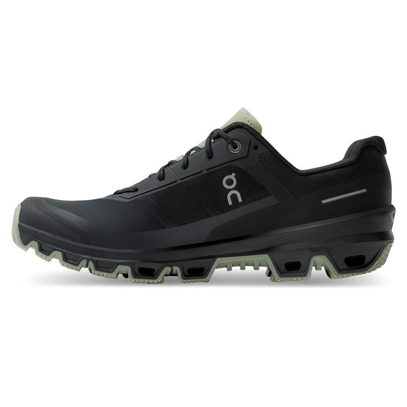 On Running Cloudventure Men's Trail Running Shoes Black | Reseda | YRBNF-0263