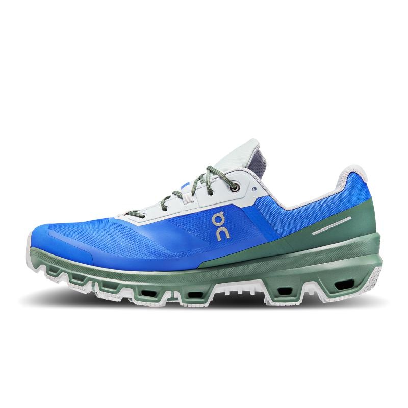 On Running Cloudventure Men's Trail Running Shoes Cobalt | Ivy Blue | HCFNG-4213