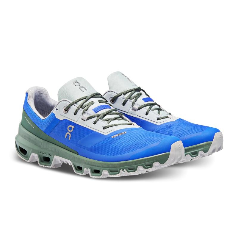 On Running Cloudventure Men's Trail Running Shoes Cobalt | Ivy Blue | HCFNG-4213