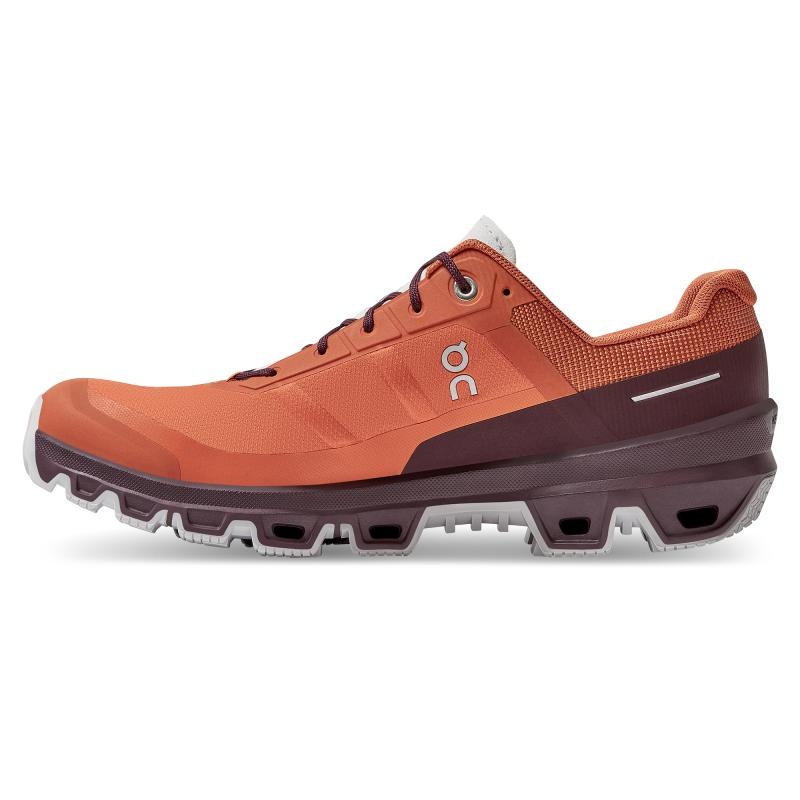 On Running Cloudventure Men's Trail Running Shoes Flare | Mulberry Orange | WPOTY-2065