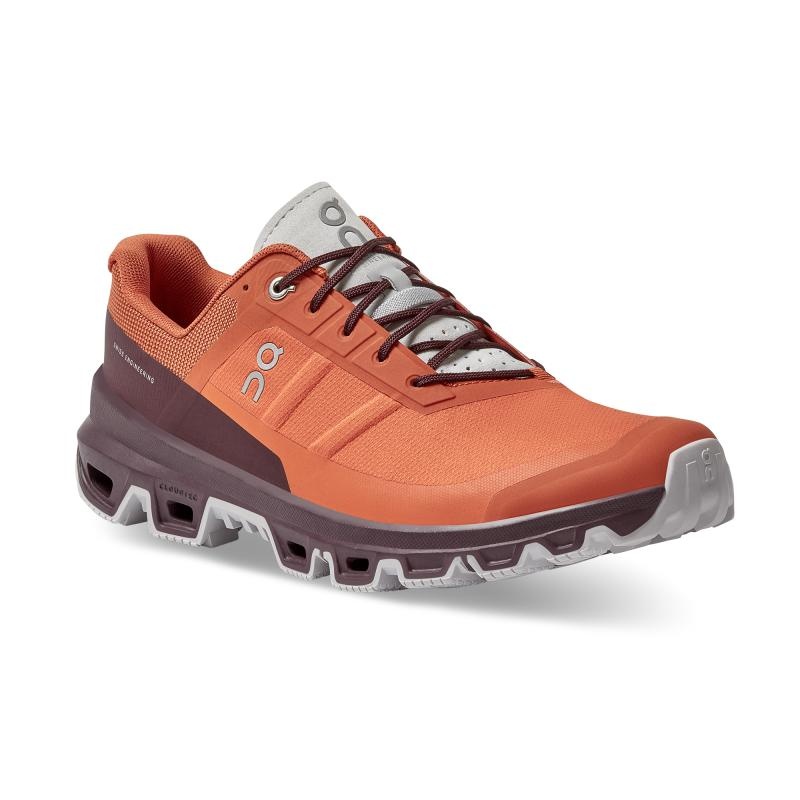 On Running Cloudventure Men's Trail Running Shoes Flare | Mulberry Orange | WPOTY-2065