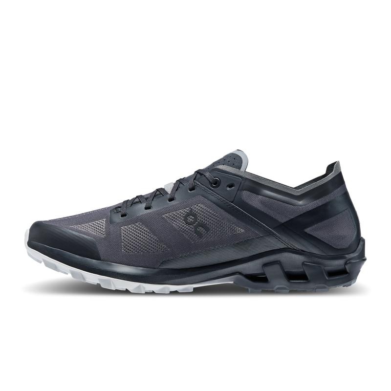 On Running Cloudventure Peak 3 Men's Trail Running Shoes Black | Glacier | TQWXG-2768