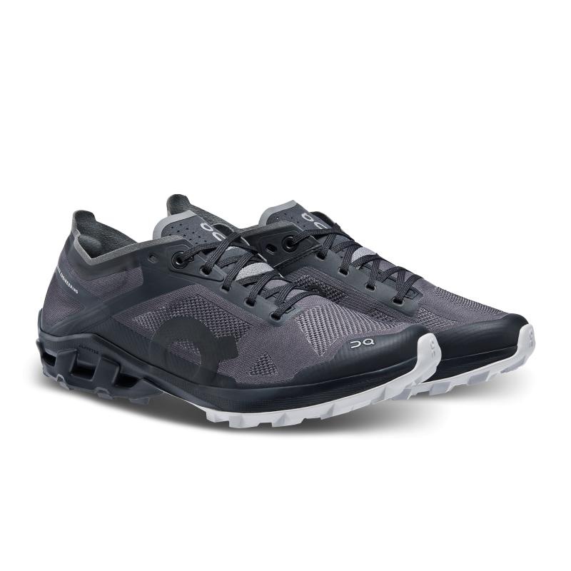 On Running Cloudventure Peak 3 Women's Competition Running Shoes Black | Glacier | OGAJB-0926