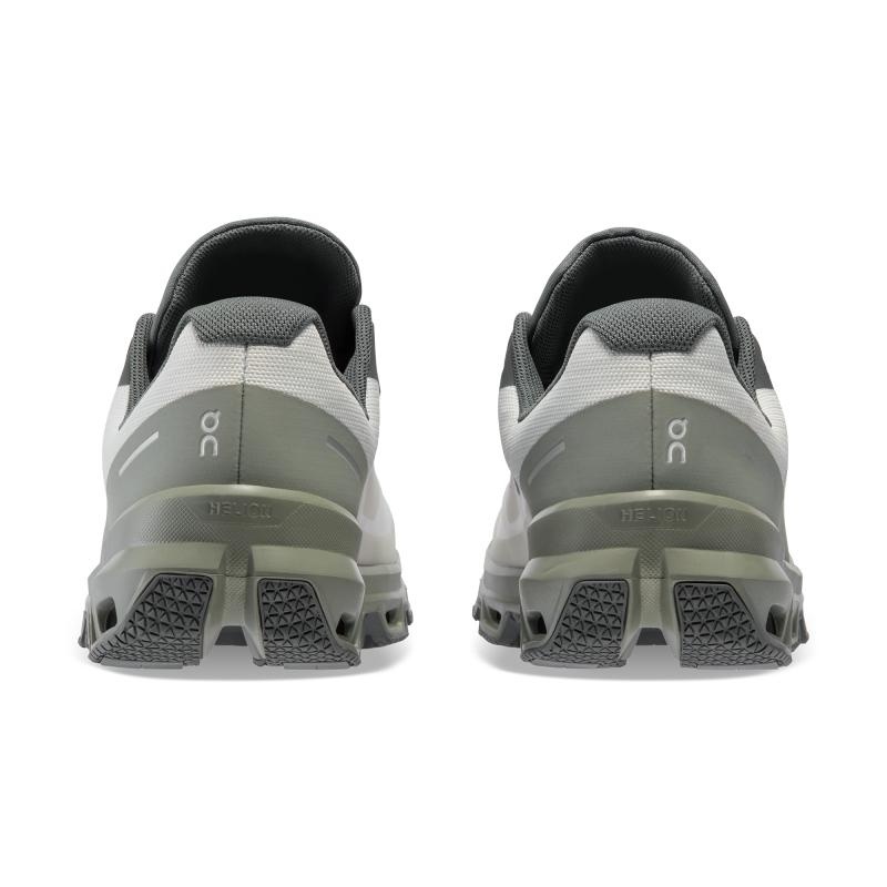 On Running Cloudventure Waterproof Men's Hiking Shoes Ice | Kelp Grey | TJQHB-1570