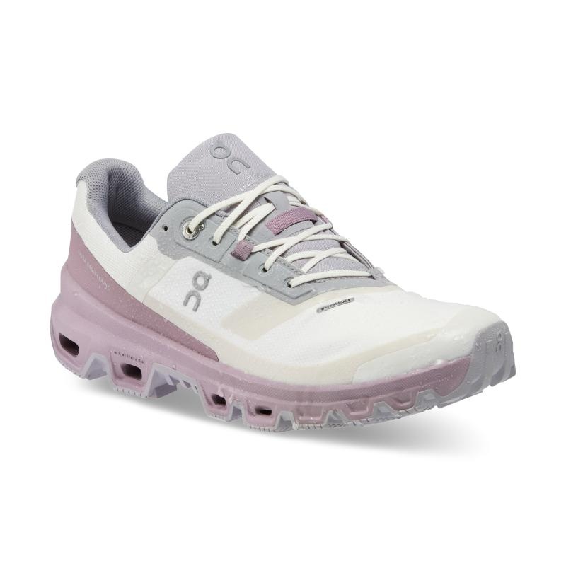 On Running Cloudventure Waterproof Women's Trail Running Shoes Ice | Heron Grey | QSFTZ-1683