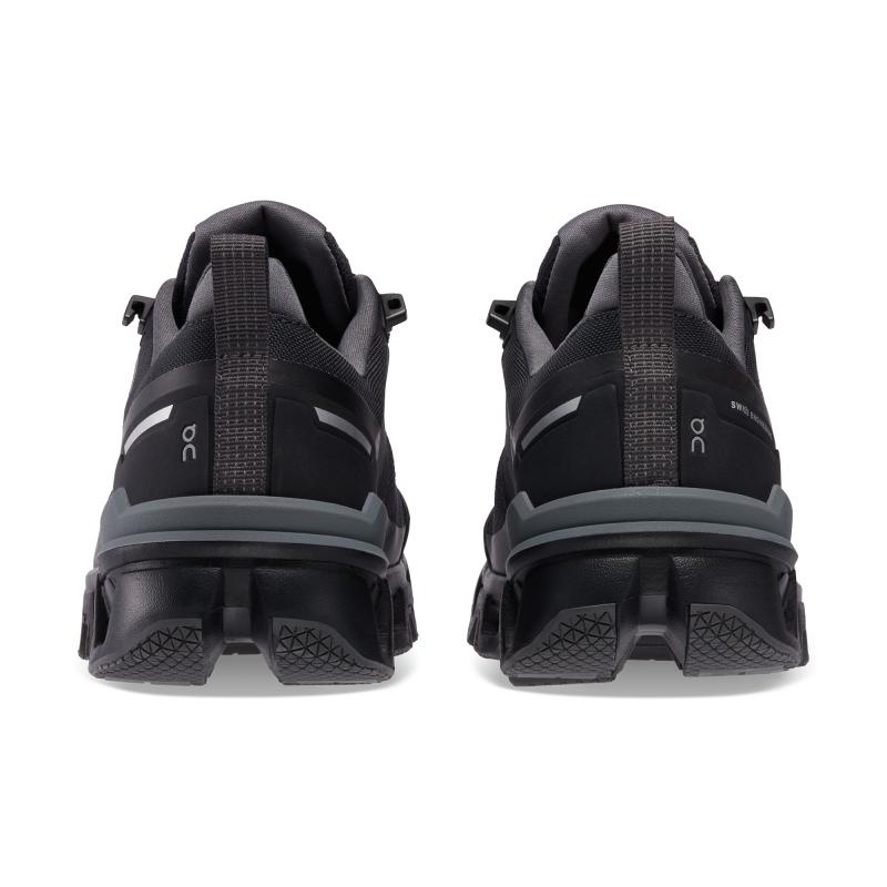 On Running Cloudventure Waterproof Women's Hiking Shoes Black | Eclipse | IFASU-5478