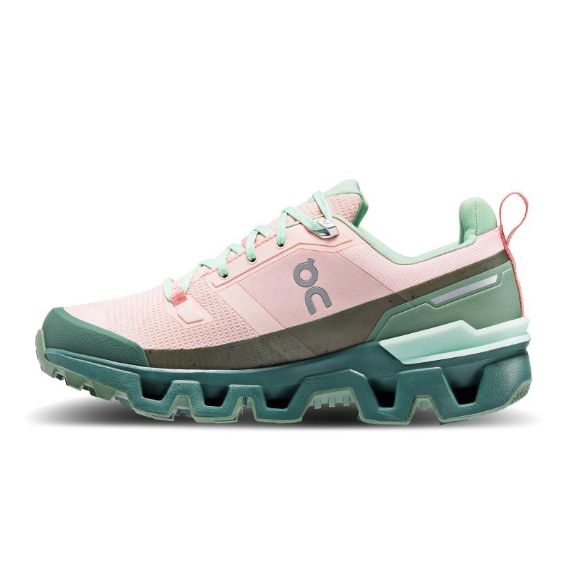 On Running Cloudventure Waterproof Women's Hiking Shoes Doe | Ivy Pink | ISGLC-6489