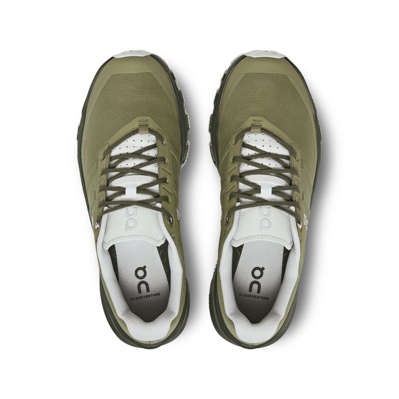 On Running Cloudventure Women's Hiking Shoes Olive | Fir | ORYWL-1764