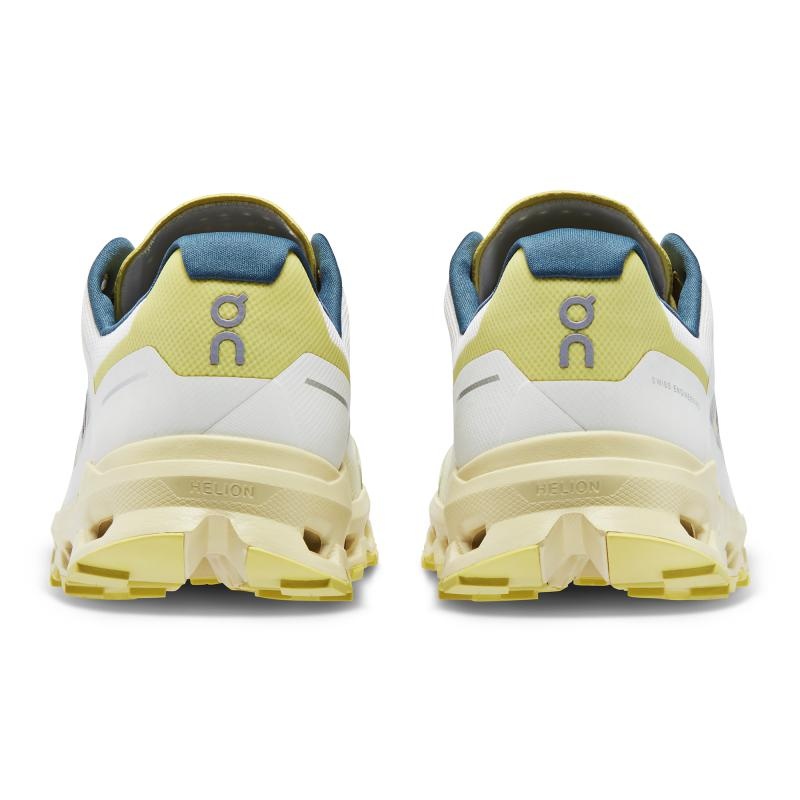 On Running Cloudvista Men's Hiking Shoes Ivory | Endive Yellow | MOKHN-7650