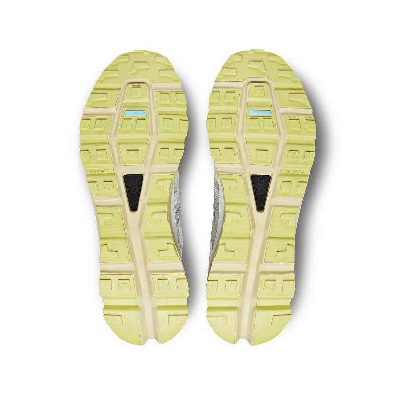 On Running Cloudvista Men's Trail Running Shoes Ivory | Endive Yellow | RDJNQ-1932